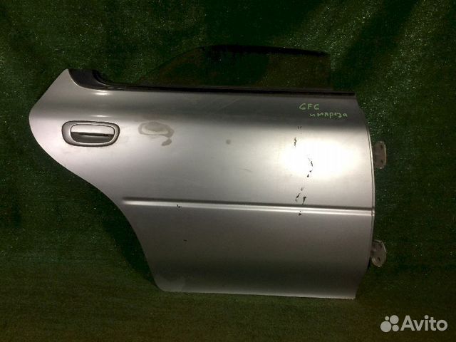 Дверь задняя правая Subaru Impreza GC2 GF8 Серебро