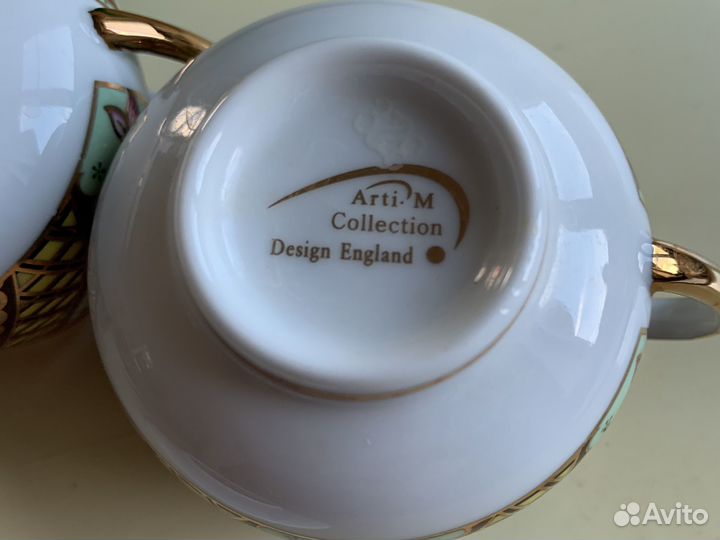 Кофейная пара костяной фарфор Arti-M Collection