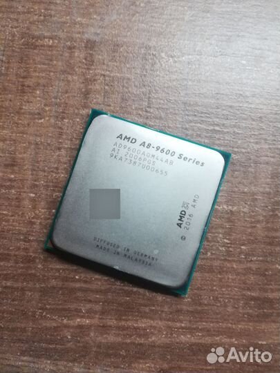 Процессор AMD a8 9600