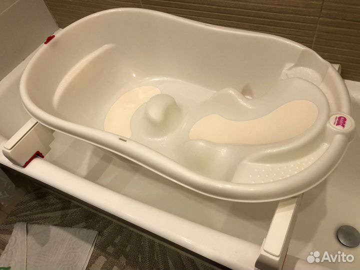 Детская ванночка с подставкой
