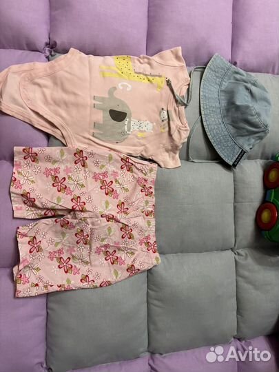 Одежда для девочки 68 см пакетом