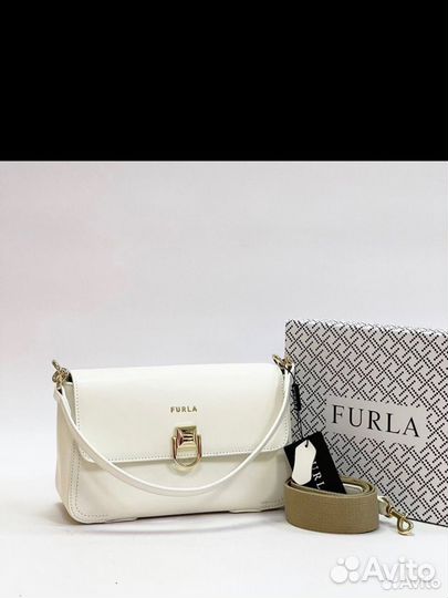 Сумка furla натуральная кожа