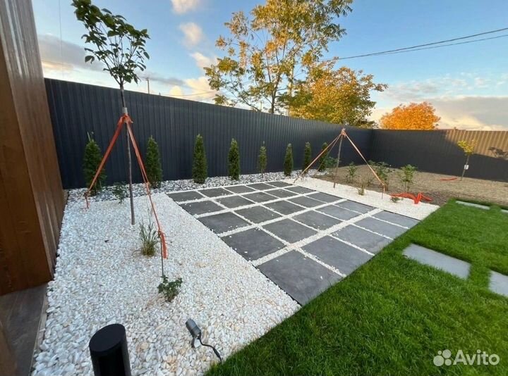 Рулонный газон