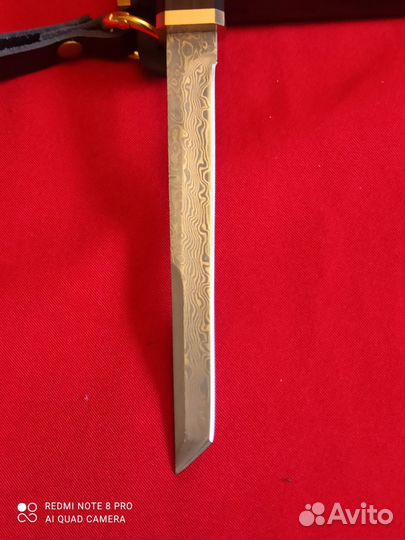 Нож, Дамасская сталь, кабинетный, новый