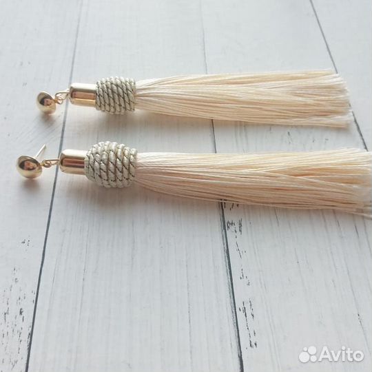 Серьги - кисти