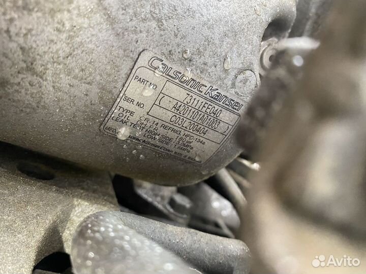 Компрессор кондиционера Subaru Impreza 73111FE040