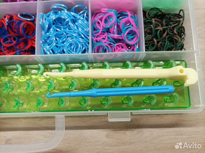 Новый набор резинок больш для пленения+4стк2крюч