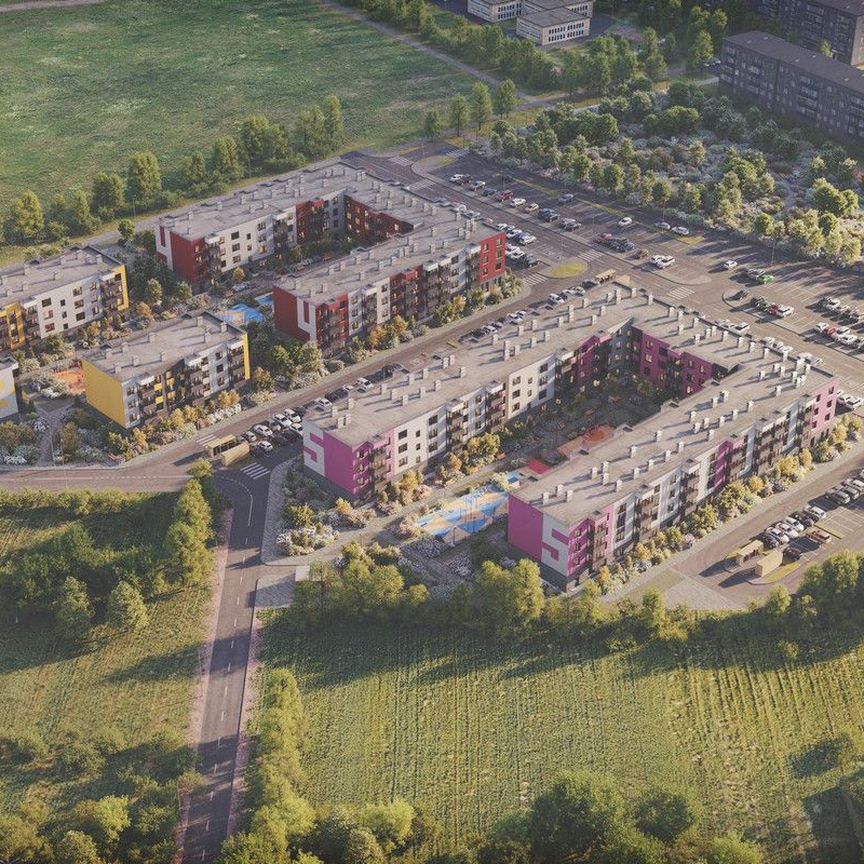 1-к. квартира, 33,4 м², 1/4 эт.