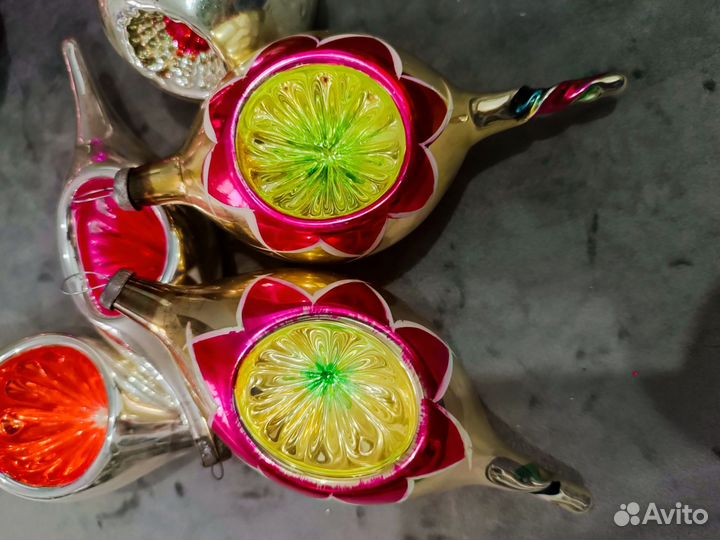 Елочные игрушки СССР прожектор