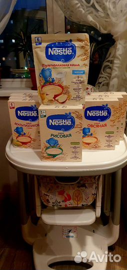 Детские каши Nestle
