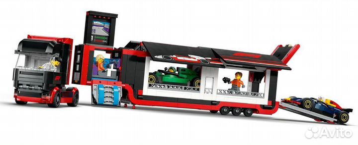 Конструктор Lego City 60445 Грузовик F1