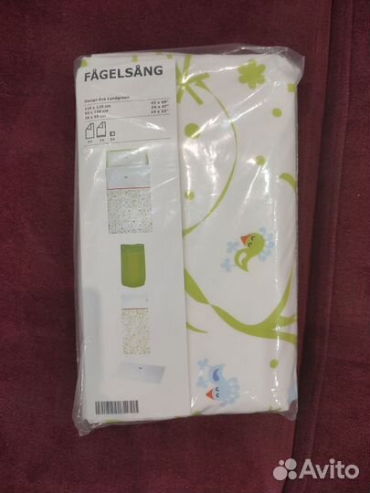 Постельное белье детское Икеа, серия Fagelsang