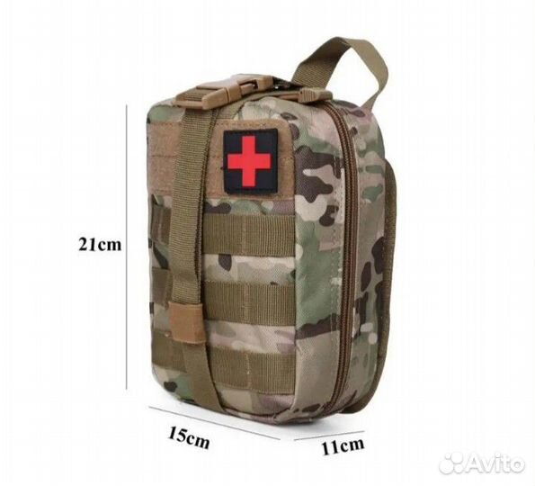 Подсумок медицинский отрывной, аптечка тактическая