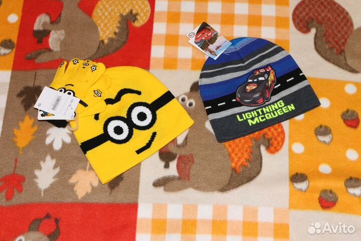 Рюкзак шапка миньон 3D Германия фирма C&A Миньон