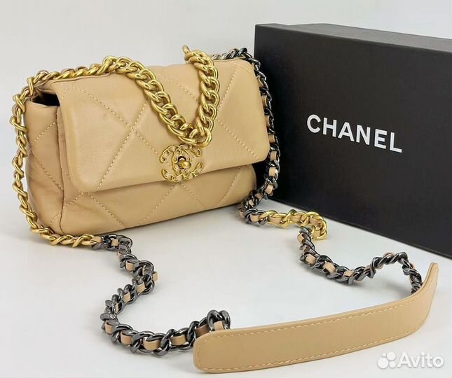 Сумка клатч chanel натуральная кожа