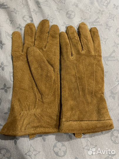Перчатки женские замша