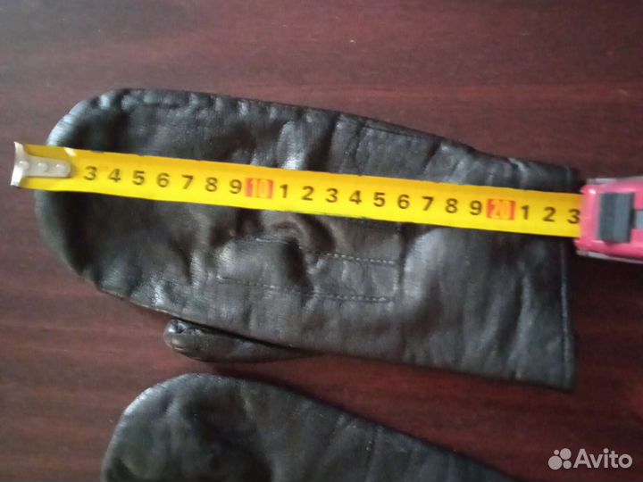 Перчатки натуральная кожа утеплённые