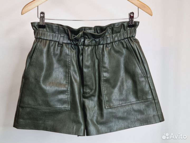 Шорты экокожа 44 р