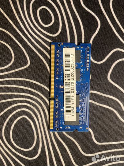 Оперативная память ddr3, 2gb