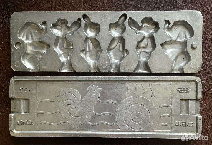 Форма для изготовления леденцов на палочке СССР