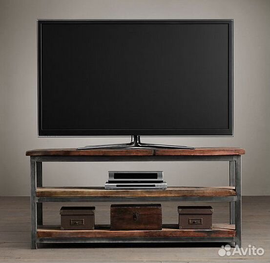 Тумба под телевизор в стиле loft