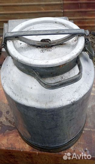 Бидон алюминиевый