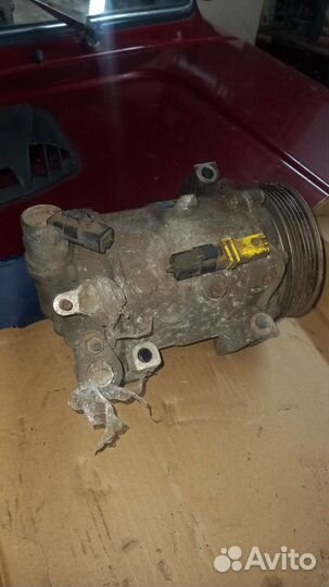 Компрессор кондиционера автомобильный бу
