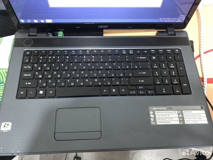Ноутбук Acer aspire
