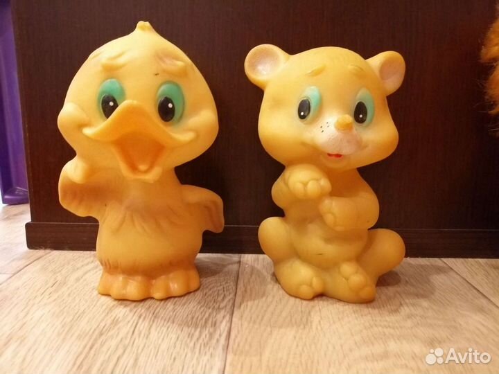 Резиновые игрушки СССР