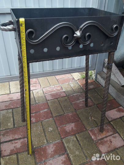 Мангал с ножками 4 мм