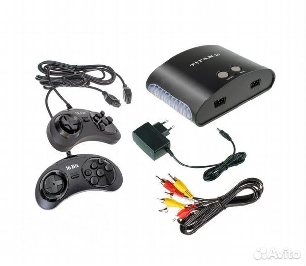 Игровая приставка Титан-2 (8bit+16bit+SD) 400игр