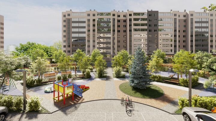 1-к. квартира, 44,1 м², 4/9 эт.