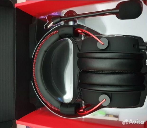 Игровые наушники HyperX Cloud Alpha Red/Black
