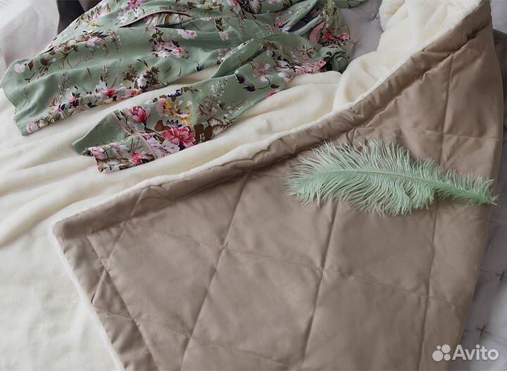 Плед меховой milky shake