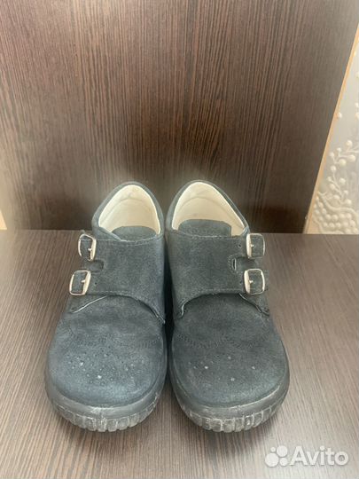 Детские ботинки для девочки чёрные