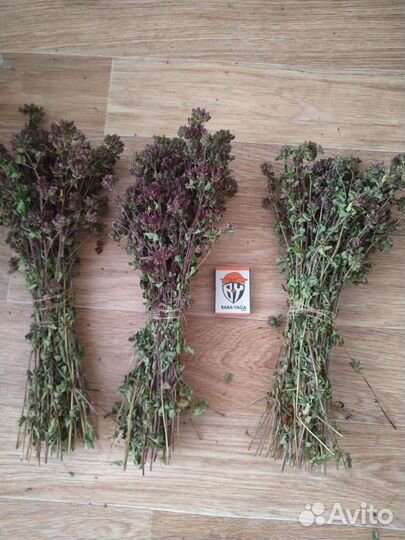 Душица, мелисса лимонная, мята перечная