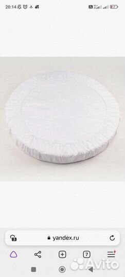 Матрас детский круглый