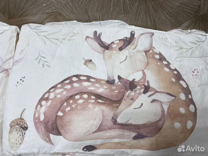 Бортики на кроватку