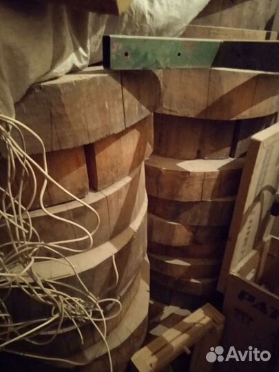 Сухие спилы из кедра