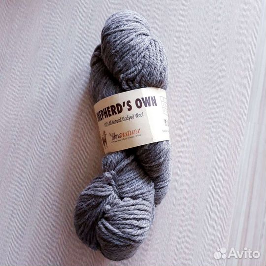 Пряжа Фибра натура