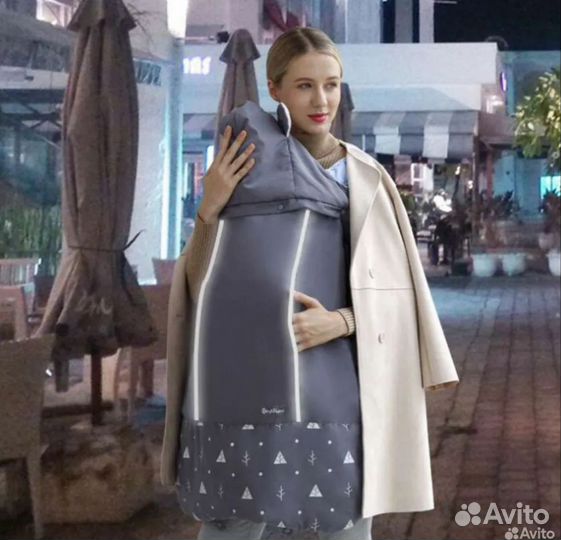 Накидка на Слинг, Эргорюкзак, Хипсит