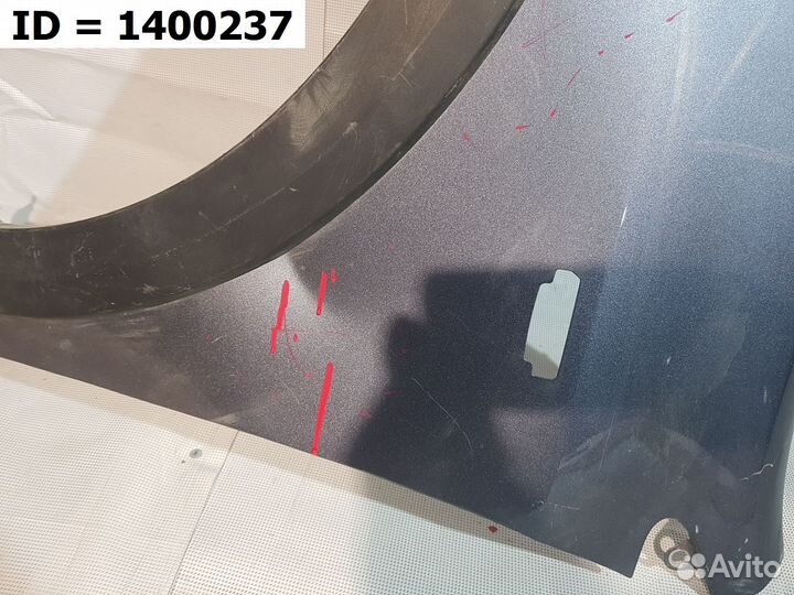 Крыло переднее левое Kia Rio