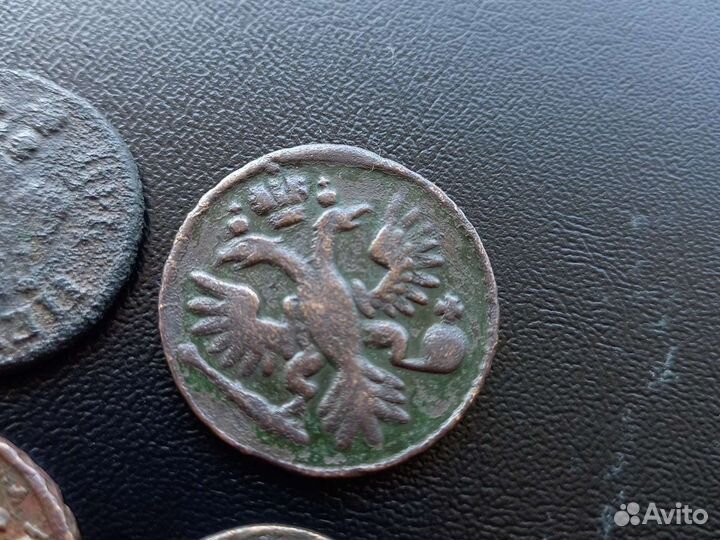 Пётр 1 и Анна Иоанновна. Медь