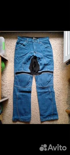 Мотоджинсы Xelement с защитой 46-48р