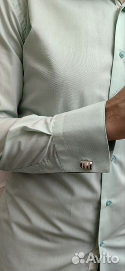 Рубашка мужская под запонки
