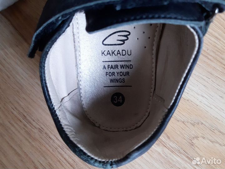 Полуботинки для школы р. 34