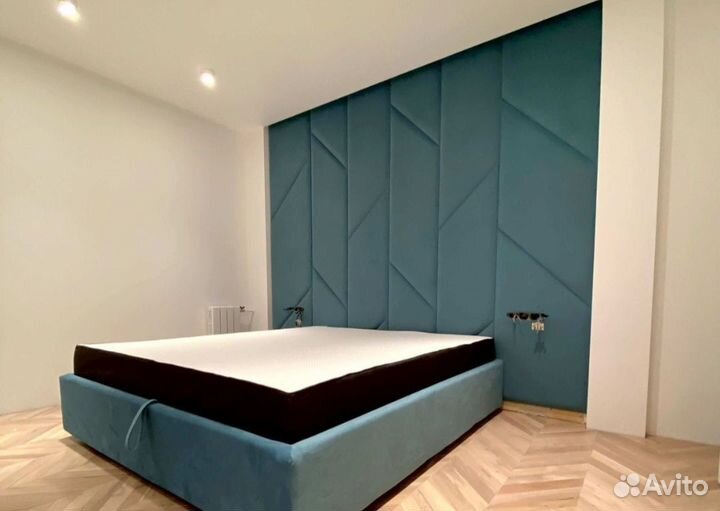 Мягкие стеновые панели кровати изголовья