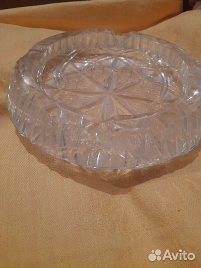 Пепельница хрустальная СССР