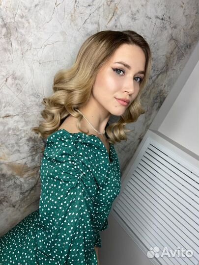 Макияж / Локоны/ причёска / образ