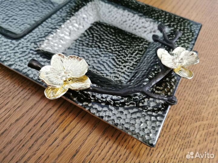 Менажница Michael Aram Золотая орхидея